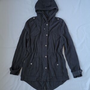 Max Jeans Charcoal Utility Jacket